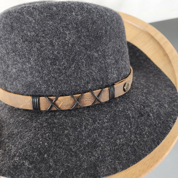 Pistil 100% Wool Womens Hat with Brown Band